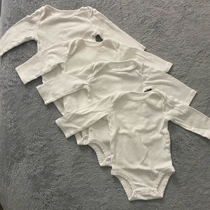 Carter’s Baby Long Sleeve Onesies - 3 months
